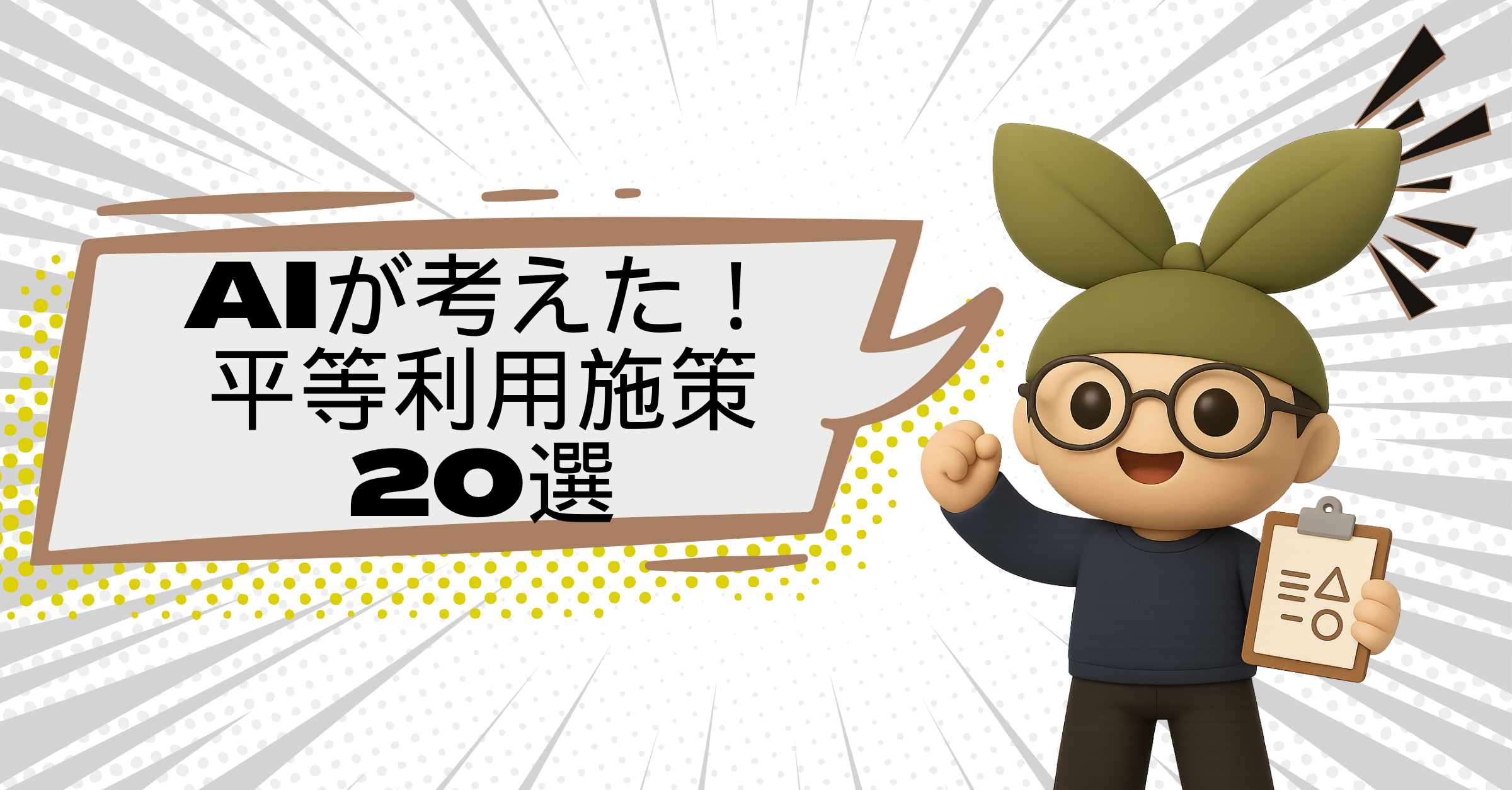 【コピペ歓迎】AIと考えるシリーズ：体育館運営の平等利用施策20選＜2025年最新版＞